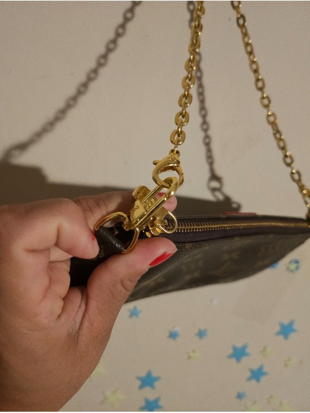 Design Inspired Mini Pochette Shoulder Bag - Picture 3 of 3